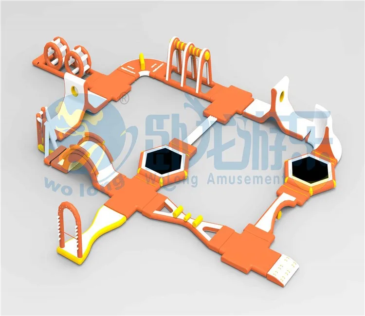 
Water Park Sports Inflatable Water Floating Bridge 
