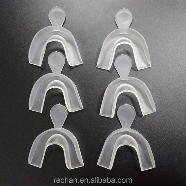 2 Thermo-molding Custom Fitting Teeth Whitening Mouth Trays