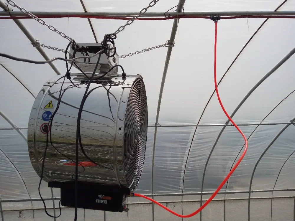 cheapest Hanging & swing direction air circulation ventilation exhaust fan for greenhouse
