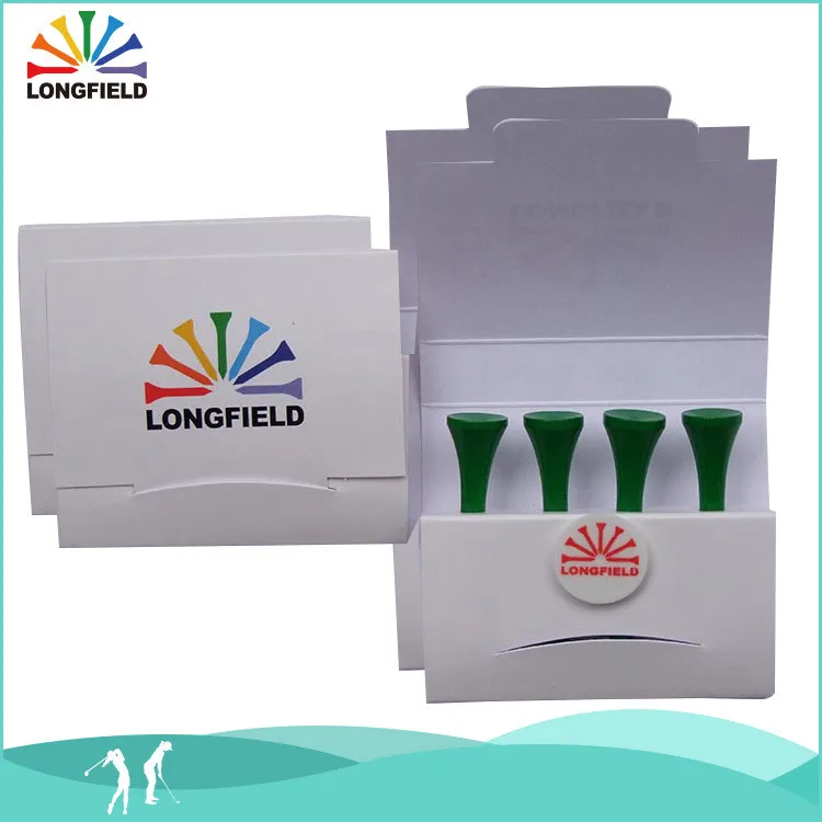 
hot sale personalize clamshell package golf tee 