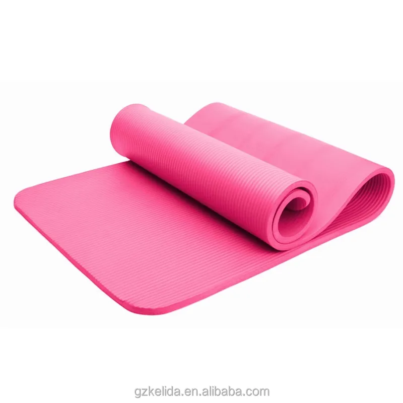 wholesale custom Logo Anti-slip waterproof material eco friendly EVA TPE 6mm 8mm 10mm NBR yoga mat
