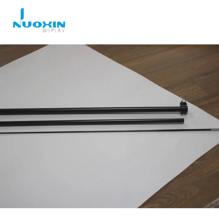 portable mobile telescopic fibreglass mast flagpole