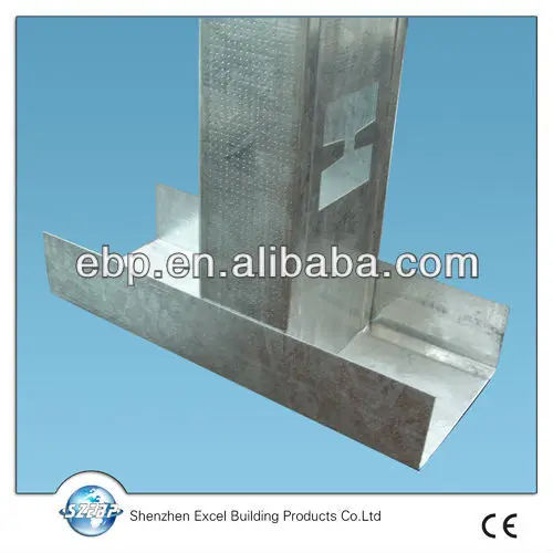 
metal corner profile to support gypsum board walls 
