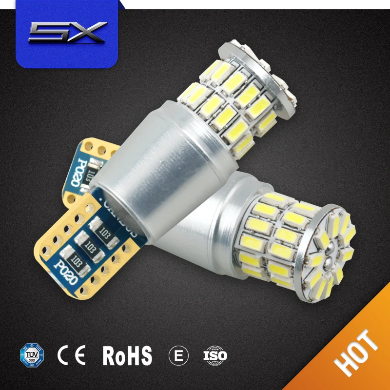 Солнечный Завод продажа 12 В canbus T10 38smd 3014, Epistar 3014smd w5w canbus автомобиль водить, 3014 авто canbus led