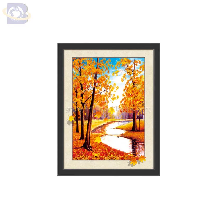 
beautiful scenery wall painting,3d scenery photo,botanical picture 