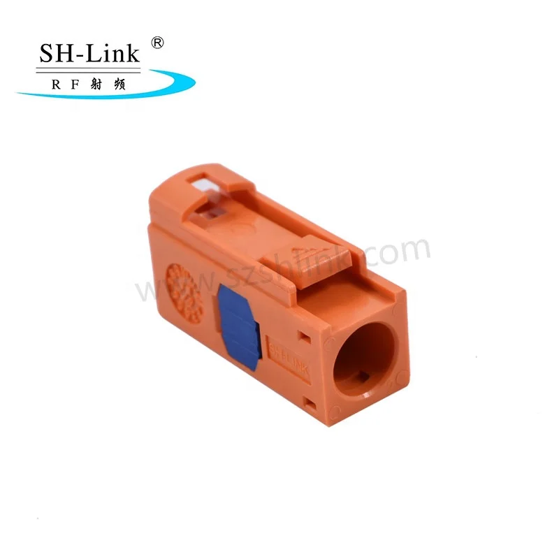 Fakra long female head connector with code M is a patented product with excellent quality, beautiful appearance and easy to use