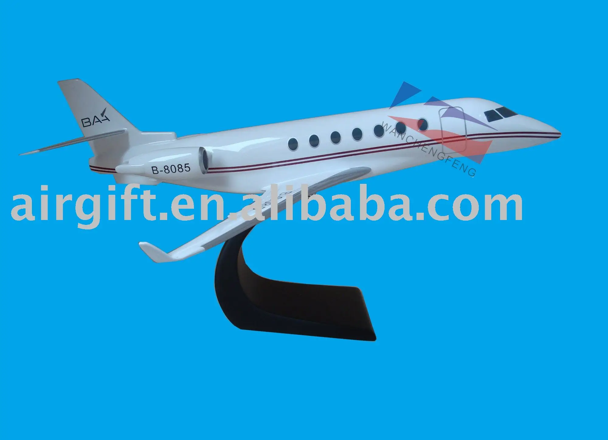 CUSTOMIZED DEFFERENT SIZES GULFSTREAM G200 BUSINESS JET MODEL