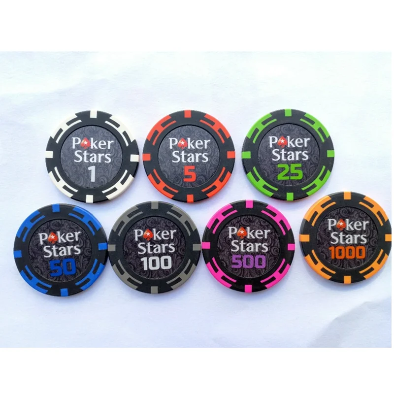Casino poker Chips 14g,clay poker chip with your denomination,custom poker chips