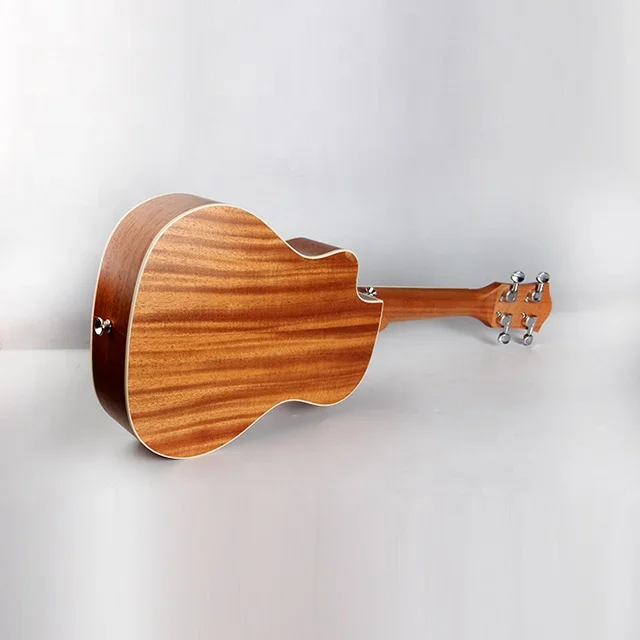 Beginner Concert ukulele 23 inch plywood spruce top mahogany back matte cutaway Ukelele for Kids and Students