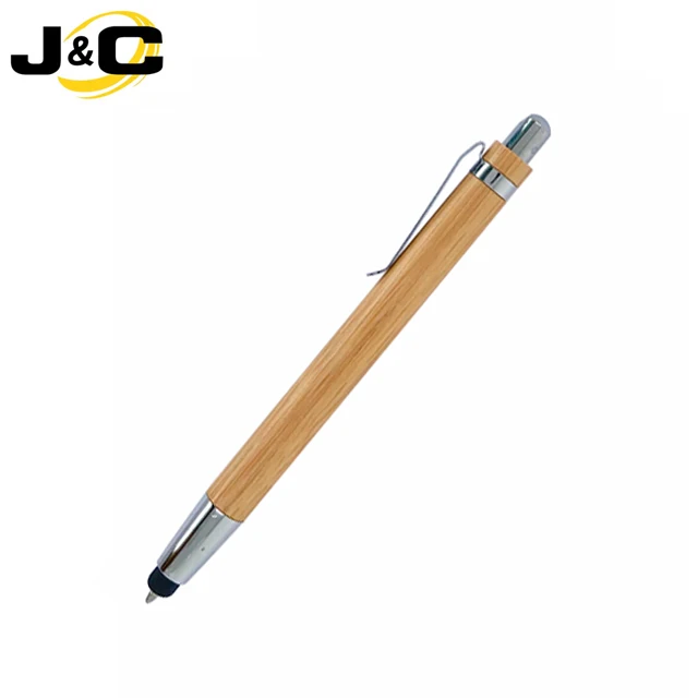 
Wholesale Eco Friendly Wood Bamboo Ball Pen With Custom laser engraving logo 