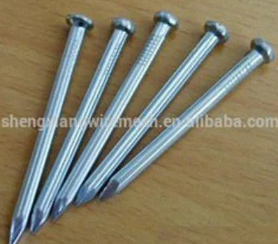 32mm Length steel coil nail With Flat Head /wire coil nails weight coil roofing nail with rubber washer