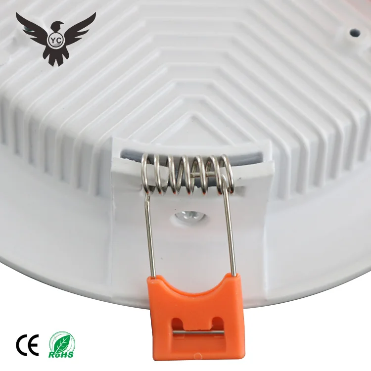  Алюминиевый поликарбонатный круглый коммерческий светодиодный светильник для подъема 7 Вт 12 15 18 24 безразмерный встраиваемый