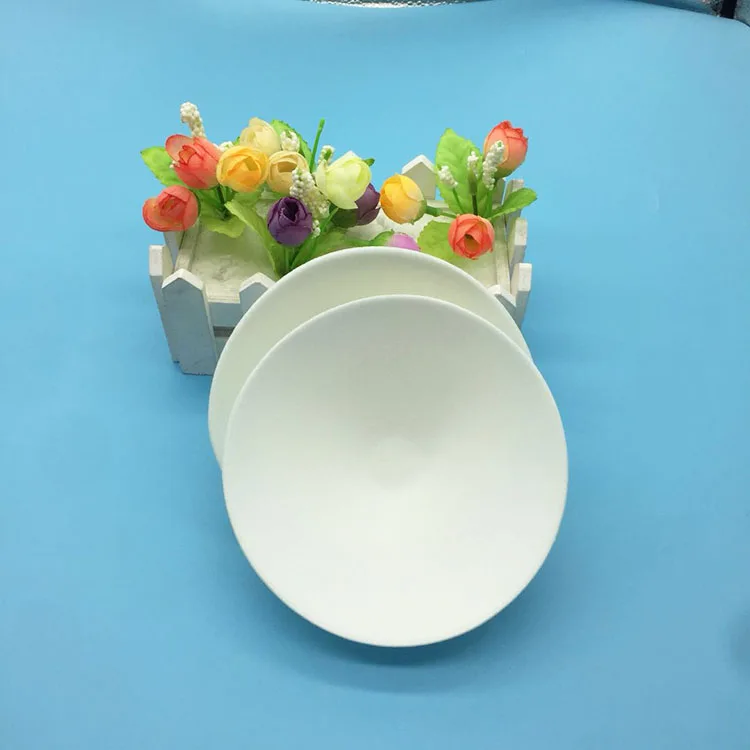 Factory Supply Round Sponge Bra Cup Gathering The Chest Strapless Dress Foam Bra Cups