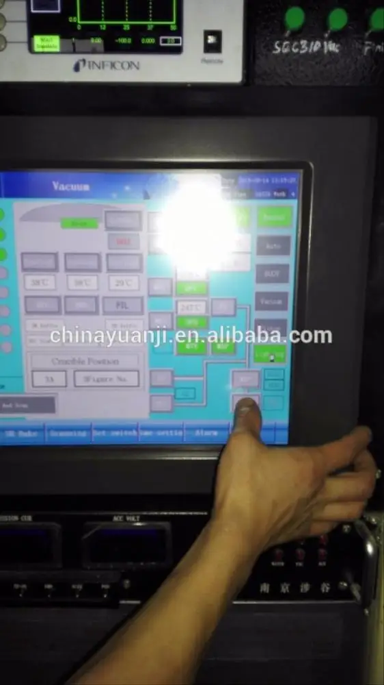 Electron beam Optical lens coating machine