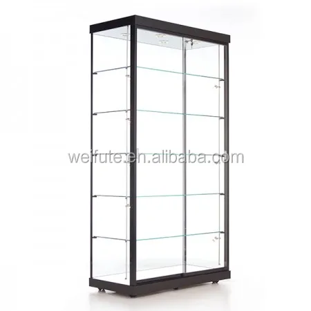 
Fancy collection glass display showcase ,museum tempering glass display showcase with lock 