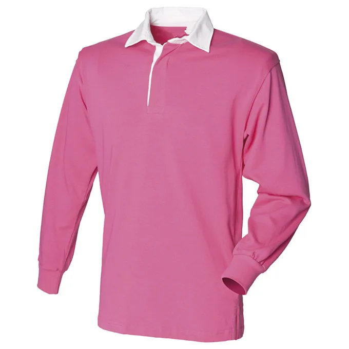 
cheap wholesale plain rugby shirt long sleeve 