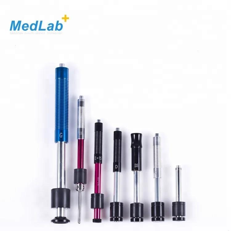 Hardness testing components probes optional impact devices for hardness tester
