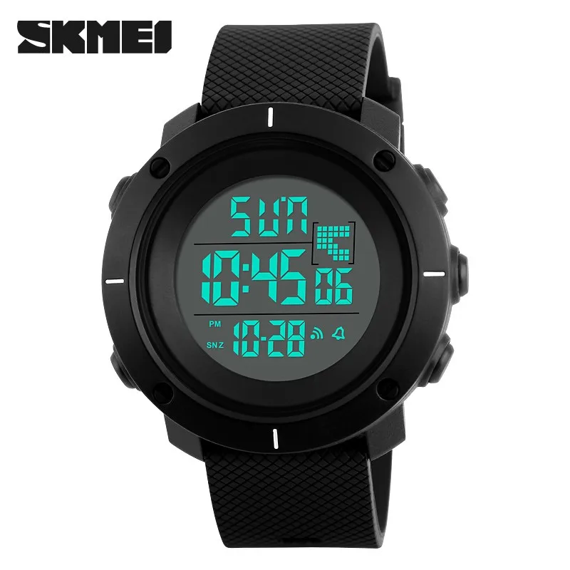 Multifunction Sports Watches Chronograph Digital Led Clock Double Time Waterproof Skmei Men Women Electronic Watch New