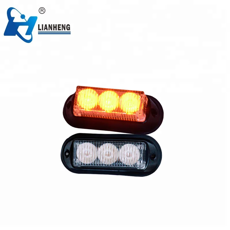 Auto super bright amber LED warning light warning dash light