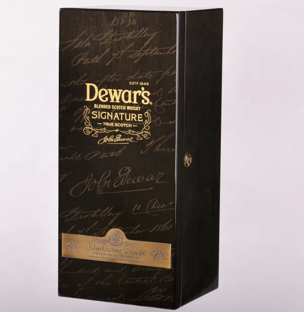 
Фабричная лакированная коробка для вина с высоким блеском для пианино 