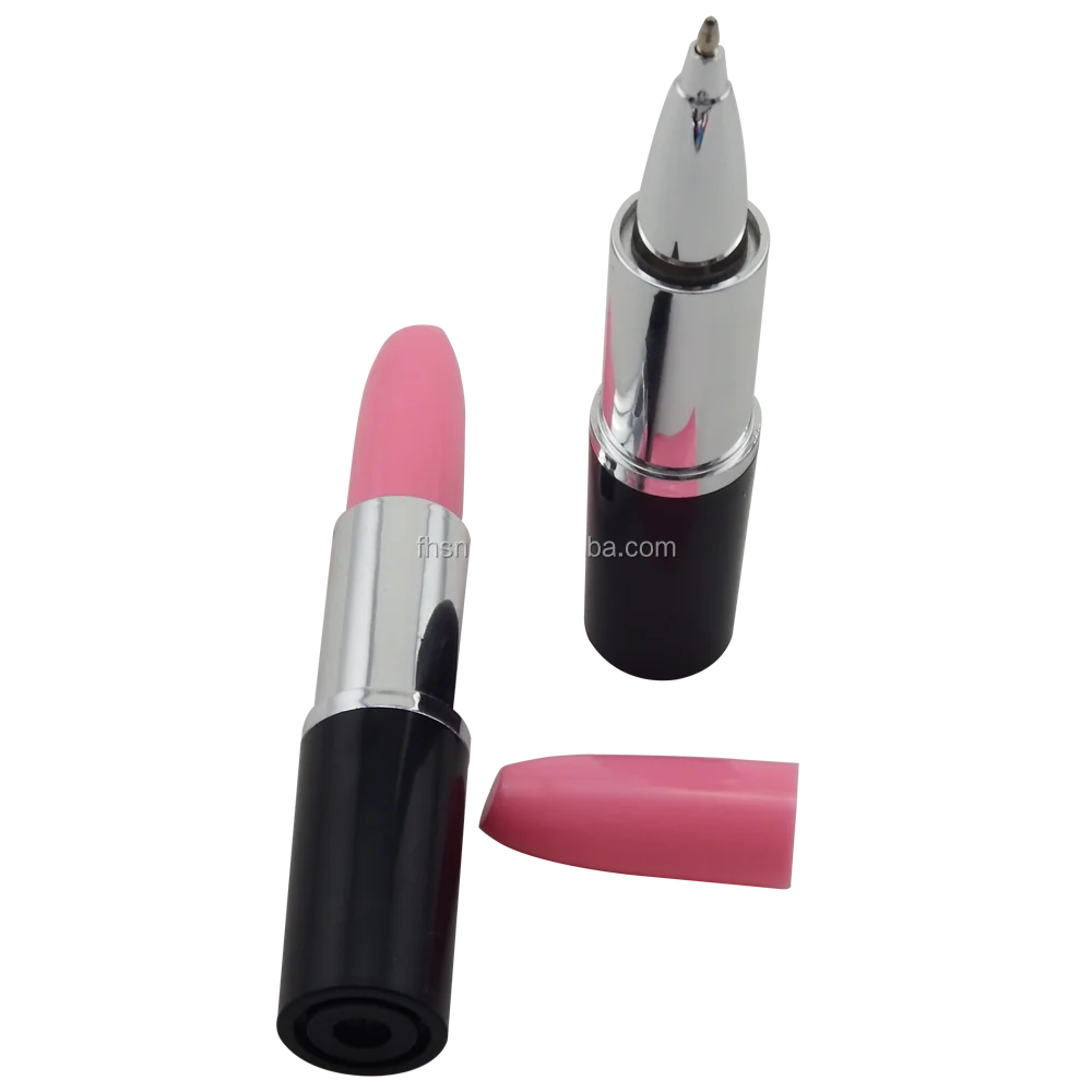 Novelty Plastic Lipstick Style Pen Promotional For School Office Gift