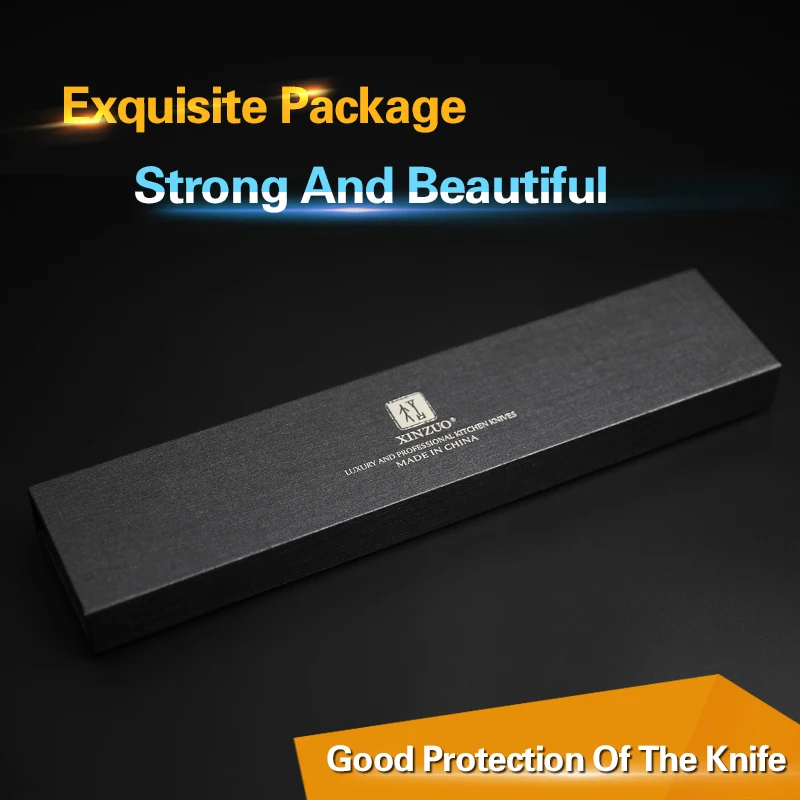 Professional Japanese Damascus Stainless Steel Kitchen Chef Knife 9 Inch Carbon Steel Pakka Wood Handle