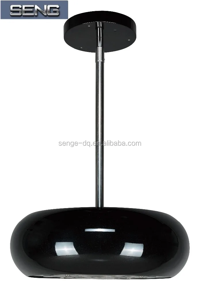 SENG Island stainless steel  Mounted White Round Range Hood