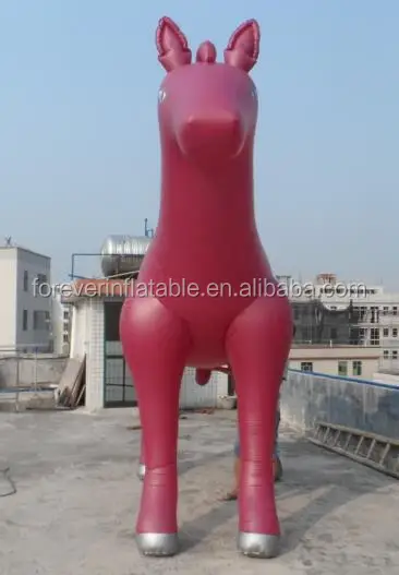 Factory outlet cheaper inflatable seal horse advertising horse