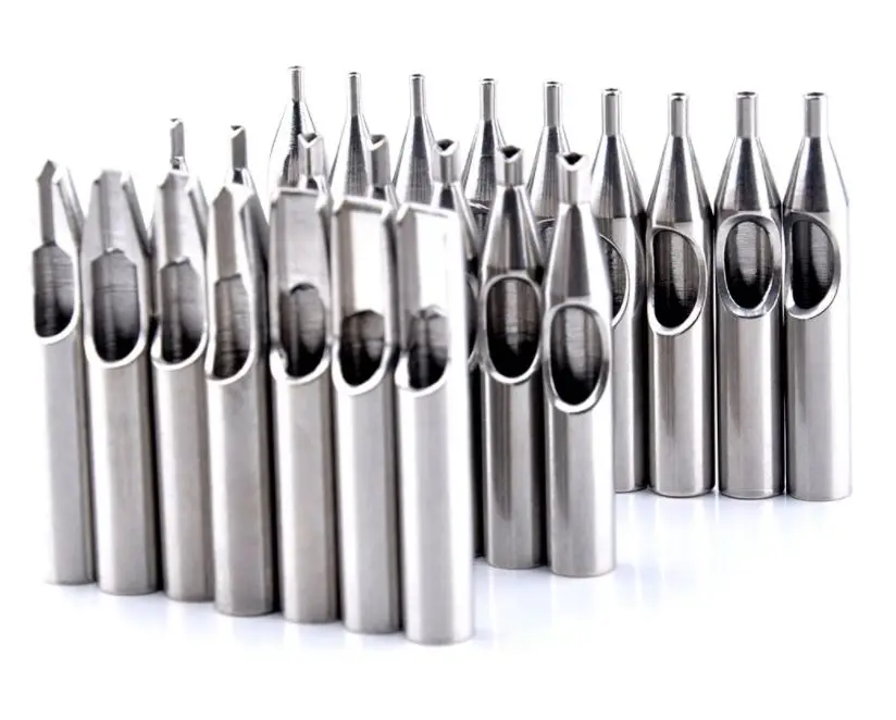 Индивидуальные токарные детали с ЧПУ, наконечники для тату-машинок из нержавеющей стали