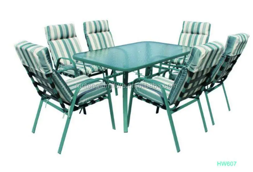 2022 High quality outdoor furniture New style cheapest modern Fabric  Metal leg outdoor Garden chairs Wholesale