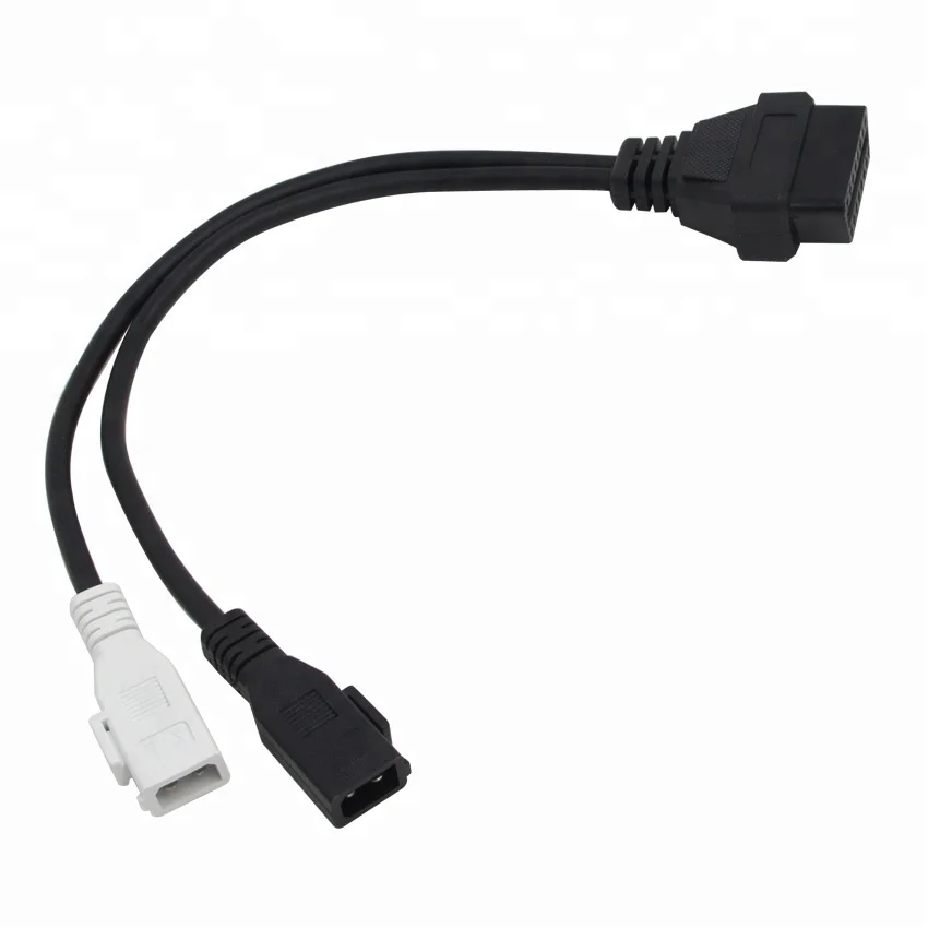 Cheapest obd cable obd2 obd1 adapter connector 2 pin for Audi Old Cars