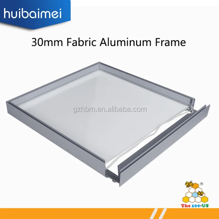 SEG 3P printing slim lightbox aluminum extrusion frame led light board