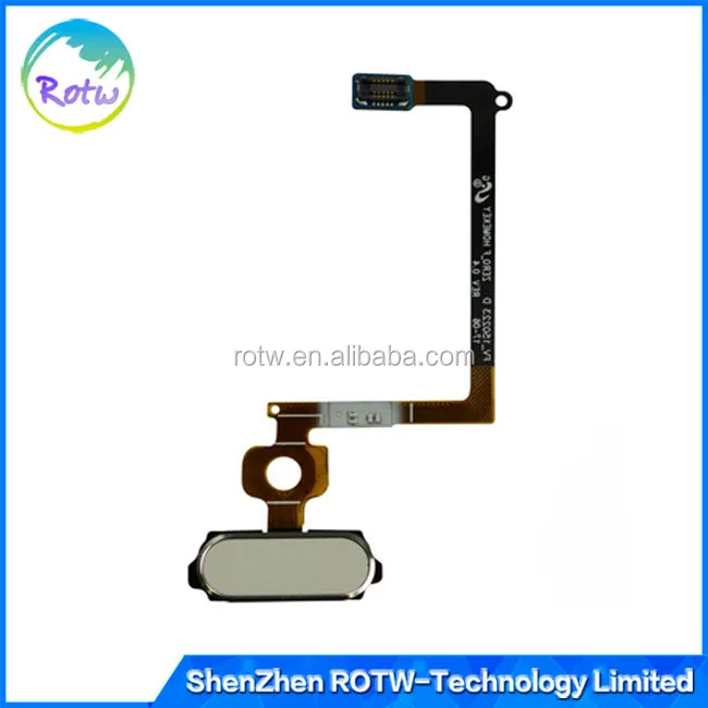 Finger Print Home Button Key Flex Cable Replacement for Samsung Galaxy S6 G920