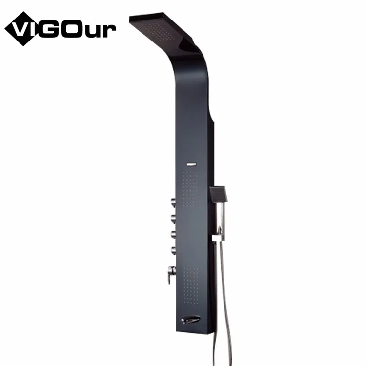 Shower Panels Bath & Shower Faucet Type and Stainless Steel Surface Finishing china bathroom toilet shower