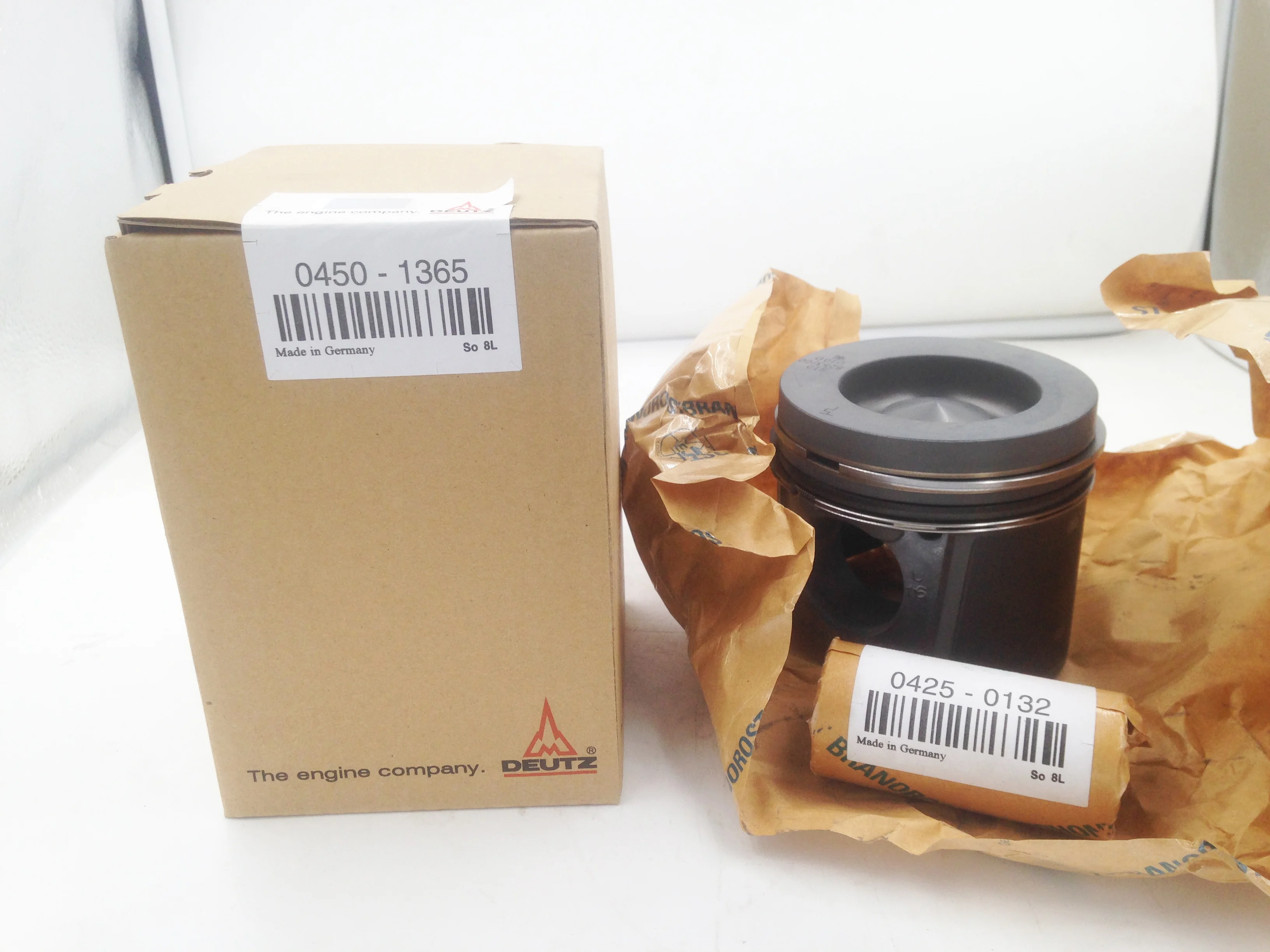 High quality deutz BF6M2012 piston set 04501365/04258283
