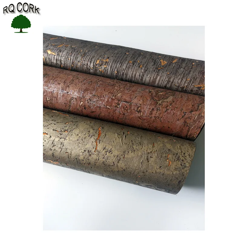 G&L LCK Series Luxury Wall paper Designs Cork Wallpaper