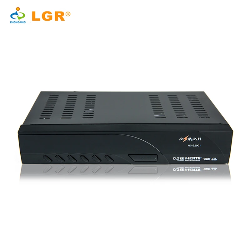 FTA dvb t2 со светодиодным дисплеем DC 12v USB цифровой наземный приемник dvb-t2