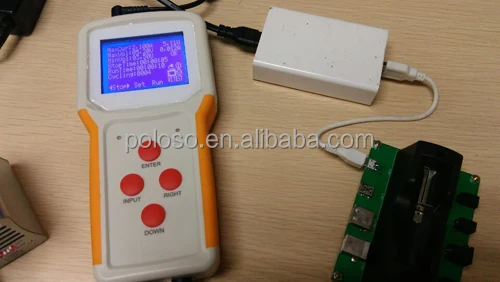 Digital Battery Tester ,Test 18650 Li-ion Battery & Power Bank ,Charge Discharge Test Capacity
