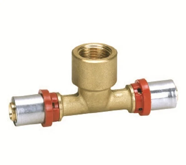TH PRESS FITTING, PIPE FITTING, FEMALE TEE