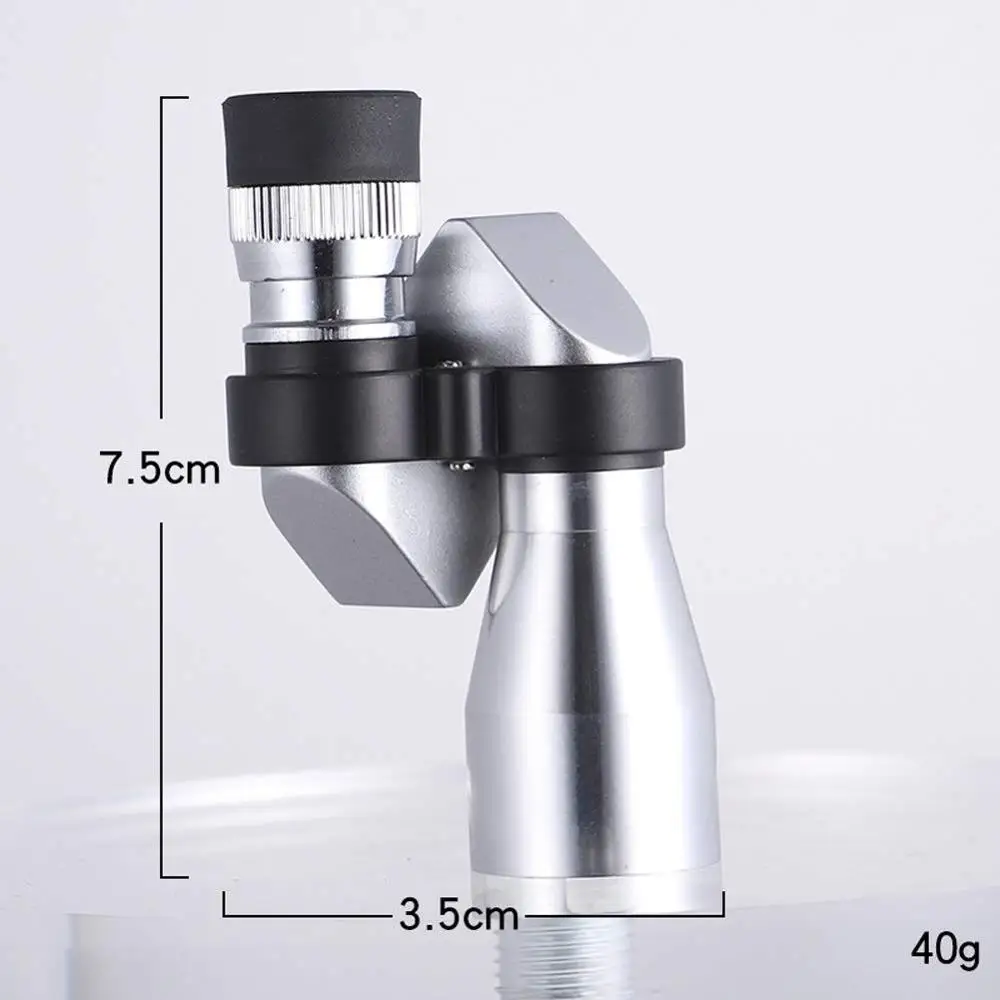 8X20 карманный мини телескоп, прибор для наблюдения точечных целей, дальномер для гольфа походный телескоп