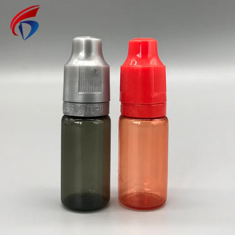 Китай сделал 60 мл масштаба e-жидкость 30 мл ПЭТ Янтарный ПЭТ флакон-капельница