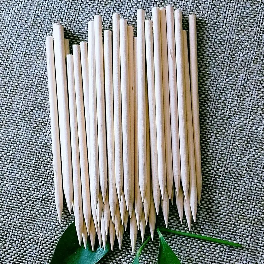 
grade machine use and hand use wood and bamboo disposable BBQ skewer 