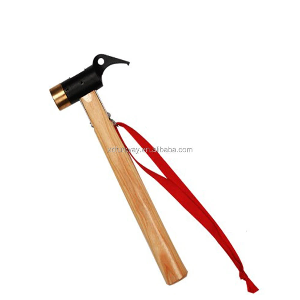 
wooden handle strength steel hammer 