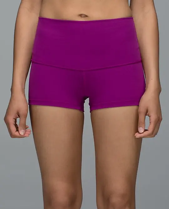 Spandex High Waist Running Shorts Tight Cheap Compression Shorts solid black Women Yoga Shorts