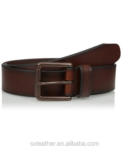 Genuine leather belts for men from guangzhou belts factory