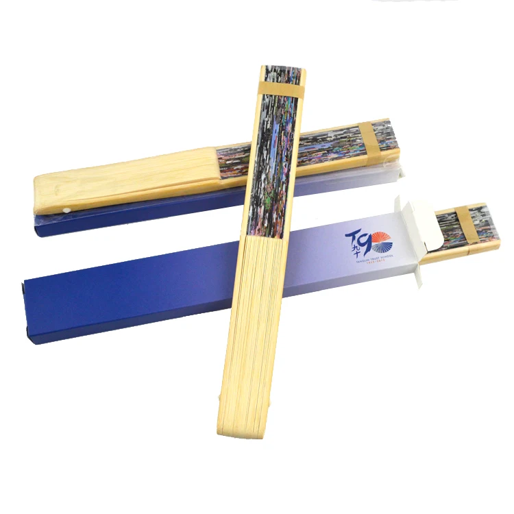 custom pamaypay abanico bamboo fabric fan