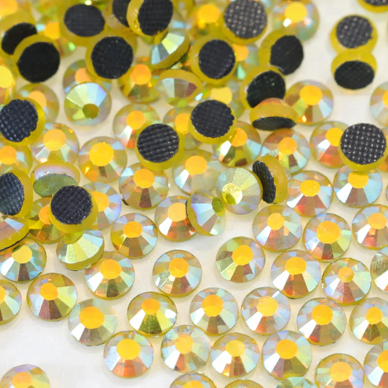 High quality hotfix iron on rhinestone DMC hivis hot fix rhinestone dmc for hot fix rhinestone stencils