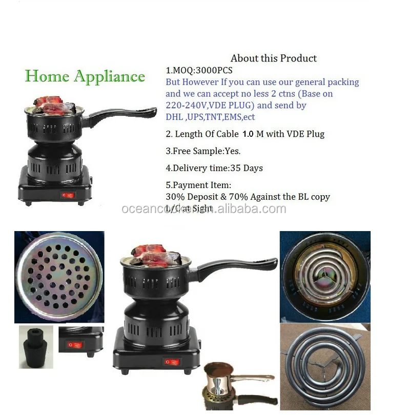 professional suppliers hookah hot plate