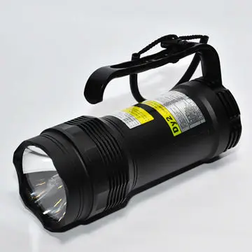 High power rechargeable aluminum  flashlight torch led 5000lumen diving torch