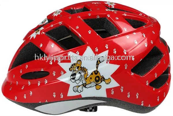 Shengtao Best Pirce ST500 18 Air Vent Cormic Pattern Bike Kids Helmet